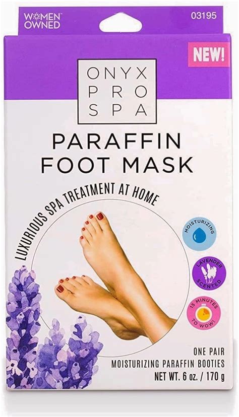 Onyx Professional Moisturizing Socks Foot Mask Lavender