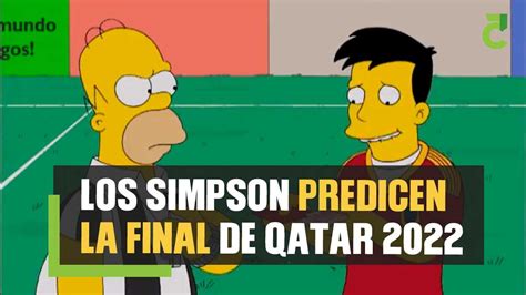 Qatar 2022 Los Simpson predicen quién será el campeón del mundial