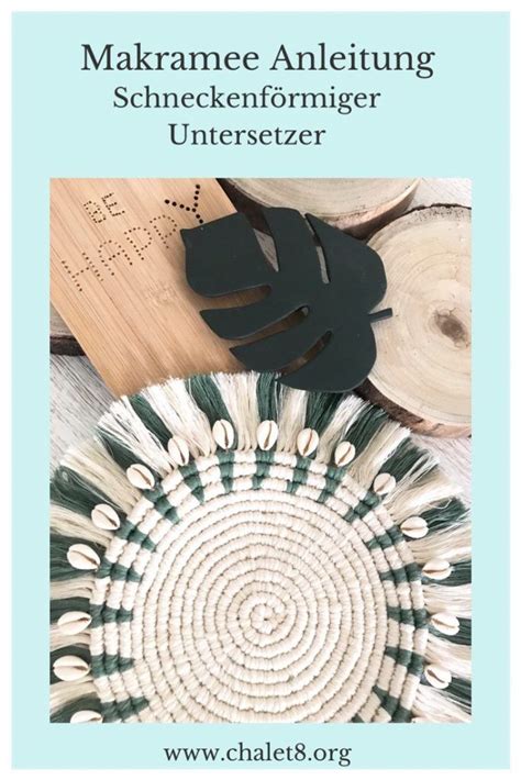 Diy Anleitung Als Text Und Videof R Schneckenf Rmige Makramee