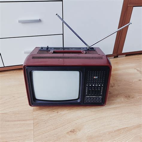 Telewizor Radziecki Zsrr Elektronika C Color Vintage Tv Retro