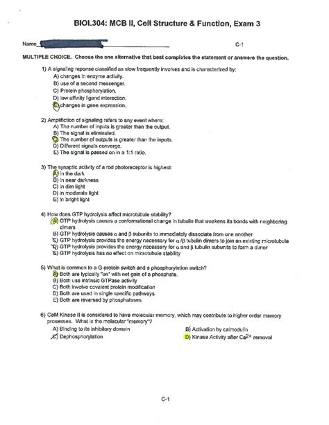 Mcb Test Copy Practice Test Mcb B L Mcb Ii Cell Structure