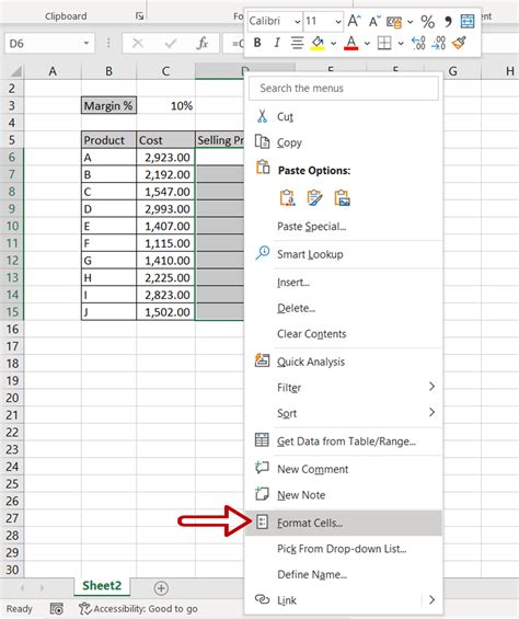 How To Apply The Comma Style Number Format In Excel SpreadCheaters