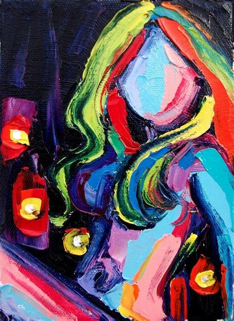 Femme Large X Abstract Nude Print Reproduction By Aja Etsy