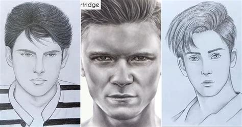 25 Easy Male Face Drawing Ideas How To Draw