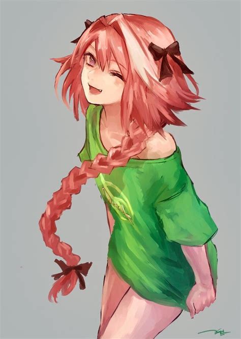 Astolfo Anime Dibujos Personajes