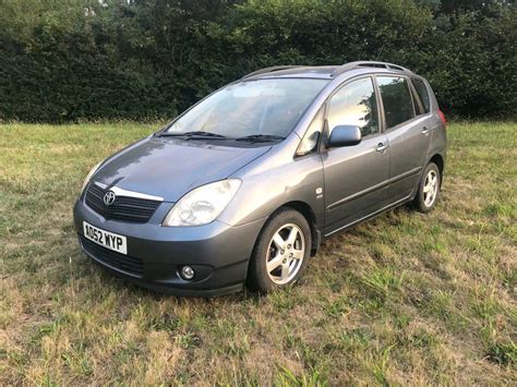 2002 Toyota Corolla Verso T3 Vvti Automatic In Norwich Norfolk Gumtree