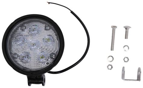 Peterson Great White Led Work Light Spot Beam Lumens Black