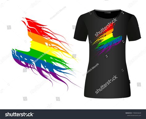 Rainbow Flag Movement Lgbt Flat Icon Stock Vector Royalty Free