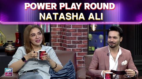 Rapid Fire Natasha Ali The Night Show With Ayaz Samoo Youtube