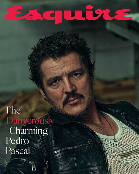 Inmate Magazines Pedro Pascal Esquire Magazine April May