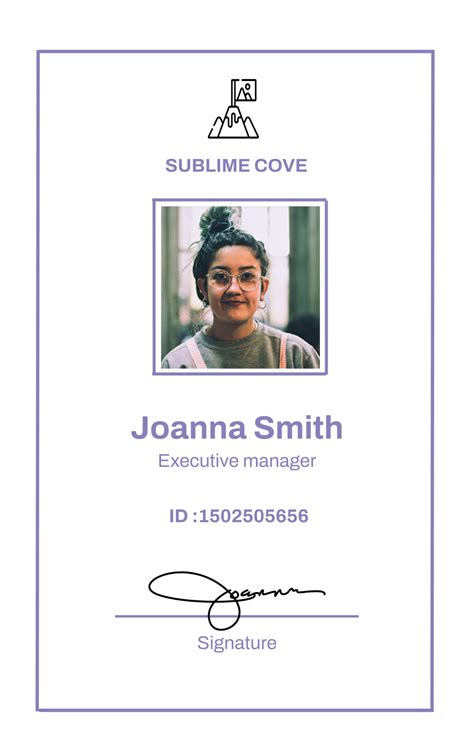 Free Vacation Rental ID Card Template to Edit Online