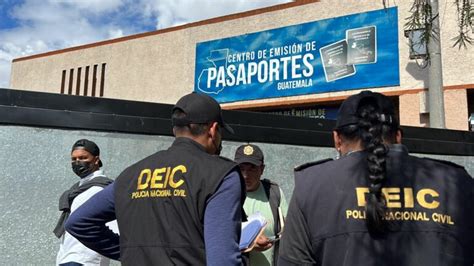 Continuan Operativos De Seguridad En El Centro De Emisión De Pasaportes Instituto Guatemalteco