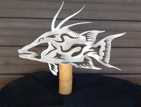 Hogfish Islandlifemetalworks Fish Art Metal Fish Sheet Metal Art