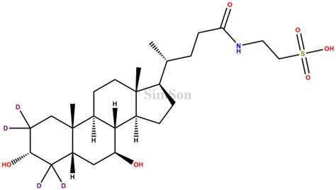 Tauroursodeoxycholic-D4 Acid | CAS No- NA | Simson Pharma Limited