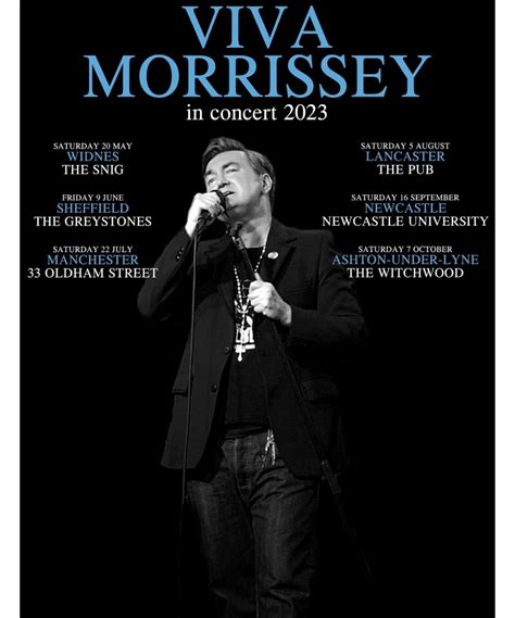 Viva Morrissey - In Concert 2023 - 20 May 2023 - The Mersey Hotel ...