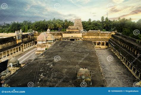 Sirkazhi, TAMILNADU/India-JANUARY 19 2018: Beautiful View of Ancient Shiva Temple Gopuram ...