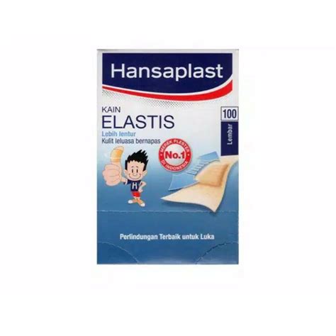 Jual Hansaplast Kain Elastis Plester Luka 1box 100pcs Shopee Indonesia