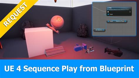 Unreal Engine UE4 15 Sequencer Tutorial Play Sequence With Blueprint