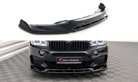 Front Splitter V Bmw X M Pack F Gloss Black Our Offer Bmw X