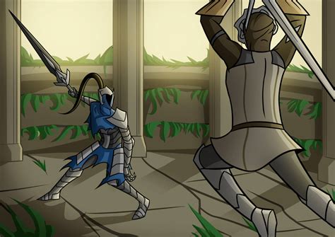 Dark Souls Artorias Boss fight by visinistroPanic on DeviantArt