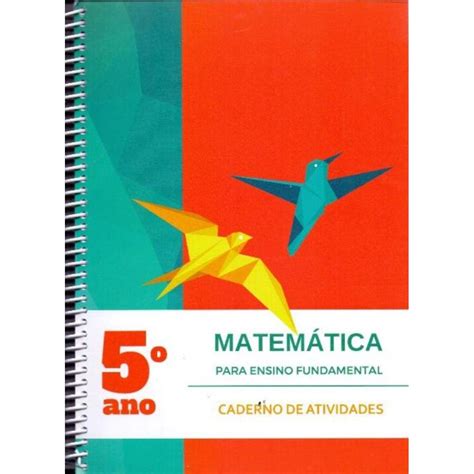 Caderno de atividades matematica 5º ano Casas Bahia