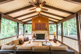 Bullard Porch Farmhouse Porch Atlanta By All Square Contracting