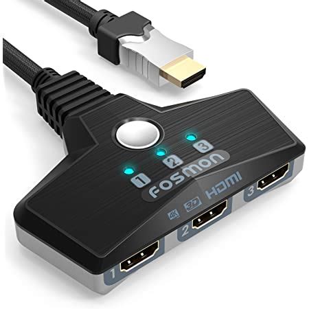 Amazon Fosmon Port Hdmi Switcher Intelligent X Auto Switch