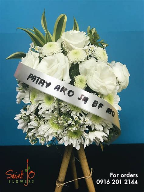 Patay Na Patay Ako Sayo See Funeral Inspired Flowers For Valentine