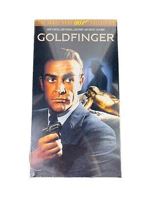 Goldfinger VHS The James Bond 007 Collection Brand New Factory Sealed