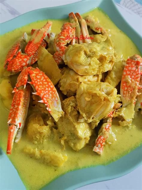 Resipi Ketam Masak Lemak Cili Api Yang Buat Kecur Air Liur Mudah