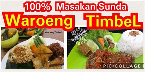 Daftar Harga Menu Delivery Waroeng Timbel City Plaza Jatinegara