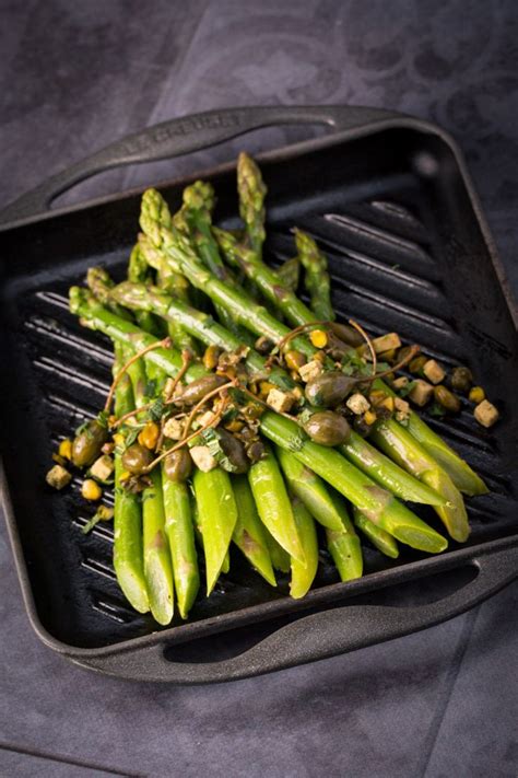 Gegrildeasperges Asparagus Fusion Bijgerecht Sidedish