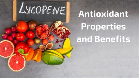 Lycopene Antioxidant Properties And Benefits Shirr Pharma