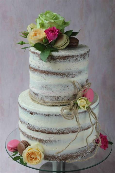 Semi Naked Cake Cake By Bubolinkata Wedding Cakes Desserts Someday