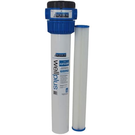 Aquios WellPlus Salt Free Water Softener Filter System