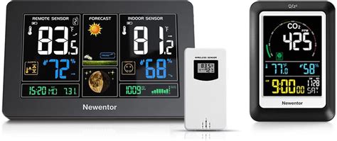 Amazon Newentor Weather Station Q3 And CO2 Monitor C1 Detect The