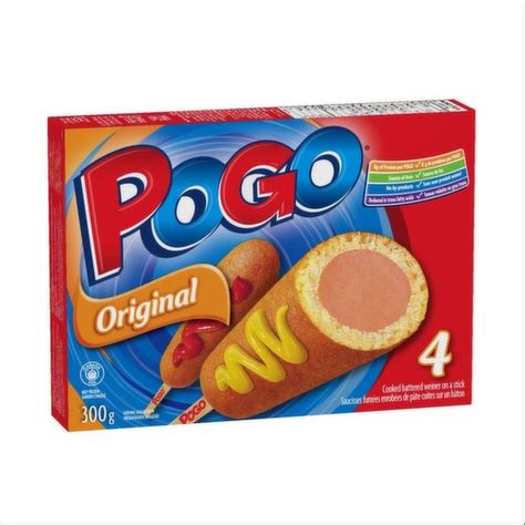 Pogo - Original Corn Dogs 4 Pack - Save-On-Foods