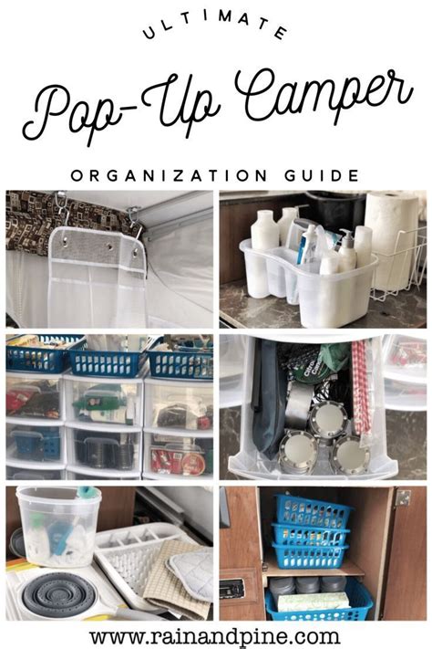 20 30 Pop Up Camper Organization Hacks Homyracks