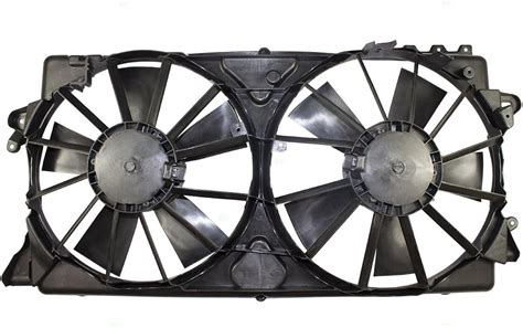 Dual Cooling Fan Motor Shroud Assembly Replacement For Ford F