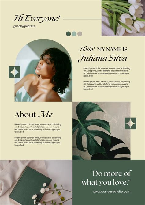 Page 2 Free All About Me Poster Templates To Edit Online Canva