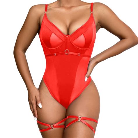 GDREDA Lingerie Plus Size Women Fashion Sexy Lace Tight Solid Color Leg