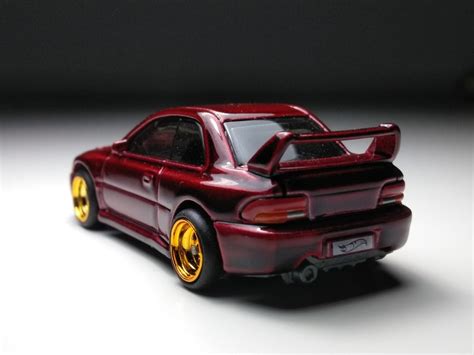 Subaru Impreza WRX STI Hot Wheels Custom Real Rubber Tires Etsy