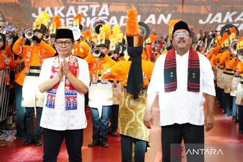 Kampanye Akbar Kedua Pramono Rano Di Stadion Gbk November Antara News