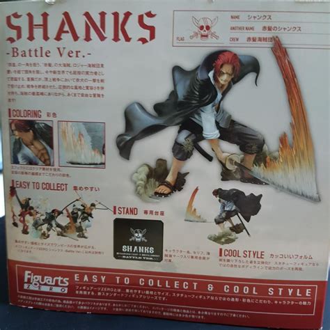 One Piece Shanks Battle Ver Figuarts Zero Hobbies Toys Toys