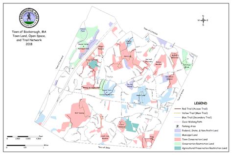 Conservation Trail Maps | Boxborough, MA