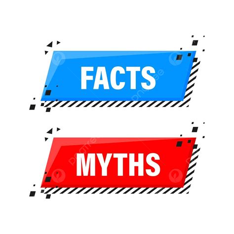 Myth Vs Fact Bubble Icon On White Background Vector False Icon Myth Png And Vector With