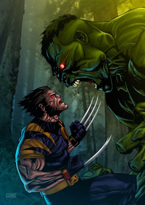 Wolverine vs. Hulk 01 by comicero on DeviantArt