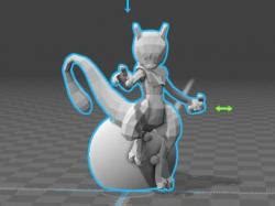 Base Set Mewtwo D Models Stlfinder