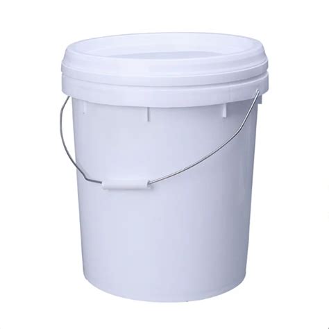 L Empty Plastic Pp Bucket For Paint Glue Pet Food Large Capacity