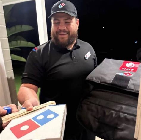 Dominos Pizza Delivery Man